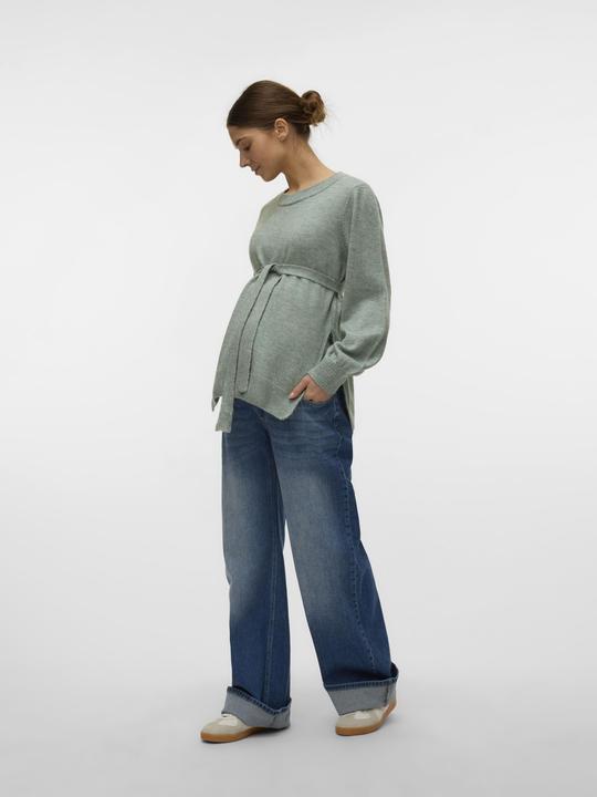 Actual product image Mamalicious Normal geschnitten Rundhals Pullover Gestricktes Oberteil (L)