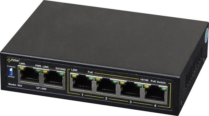 Pulsar Switch POE 4+2 S64 (6 Ports)
