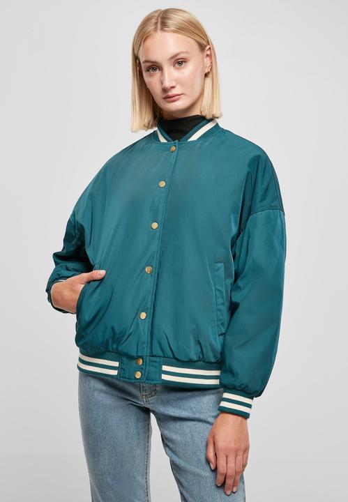Produktbild Urban Classics Ladies Oversized Recycled College Jacket - 20391 (5XL)