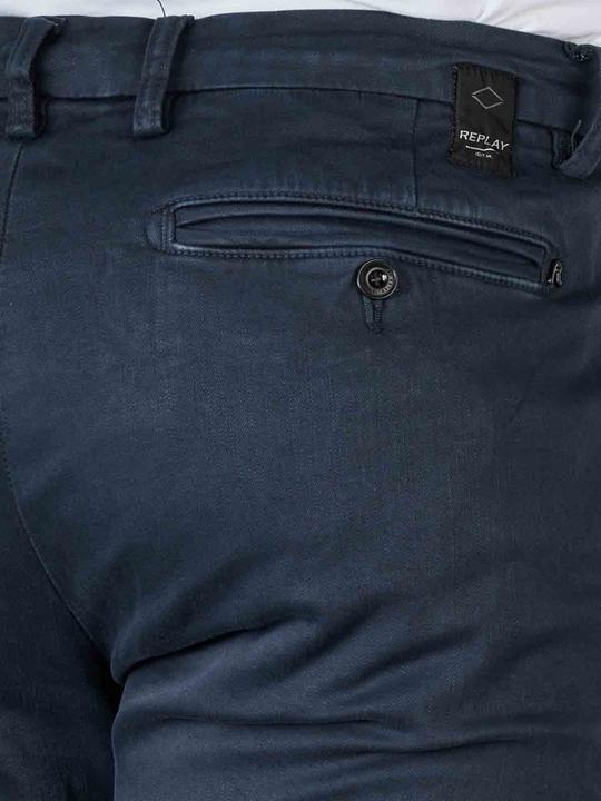 Image du produit Replay Zeumar Chino Pant Hyperflex Slim Fit Navy (W29/L32)