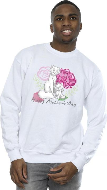 Actual product image Disney Mens The Aristocats Mother's Day Cotton Sweatshirt (M)