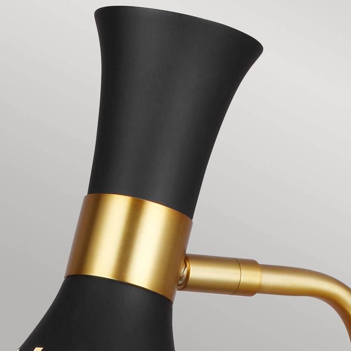 Immagine prodotto Elstead Lighting Lampada da tavolo Joan E27 nero notte, ottone brunito (E27)