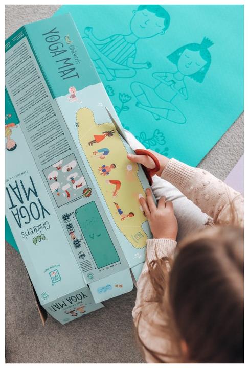 Produktbild Buki eco Kinder-Yogamatte 61 x 150 cm Grün