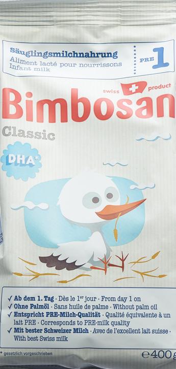 Actual product image Bimbosan Classic 1 (400 g, from birth)