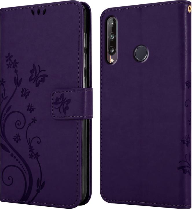 Produktbild Cadorabo Flower Book Cover (Huawei P40 Lite E)