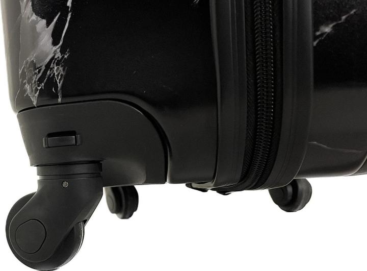 Image du produit Trolleymax Trolleymaxx Valise de voyage Marbre Noir Mat (50 l)