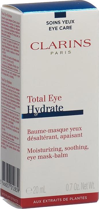 Actual product image Clarins Total Eye Hydra Masque (Gel, 20 ml, Day + Night)