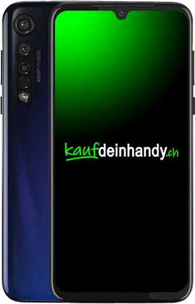 Actual product image Kaufdeinhandy.ch Motorola Moto G8 Plus (64 GB, Blue, C / Good)