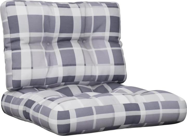 Grey checked pattern