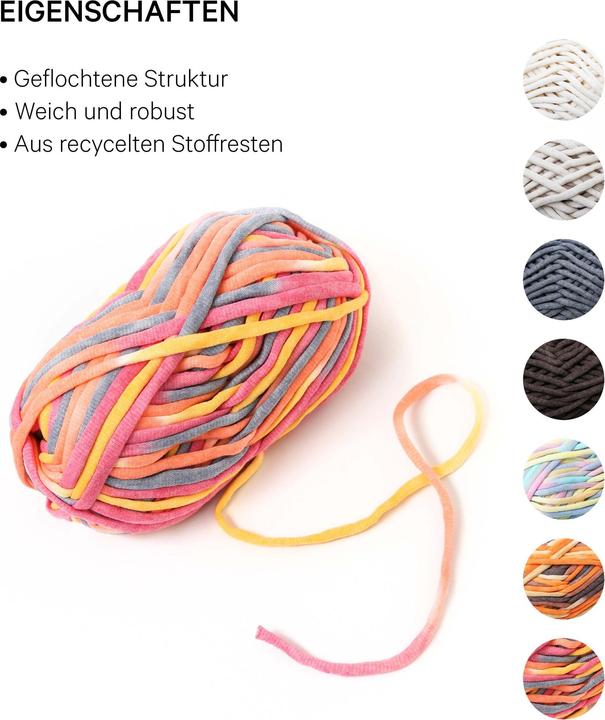 Actual product image Lalana Wool Soft Tube, tubular yarn 6 mm x 58 m, 200 g (58 m)