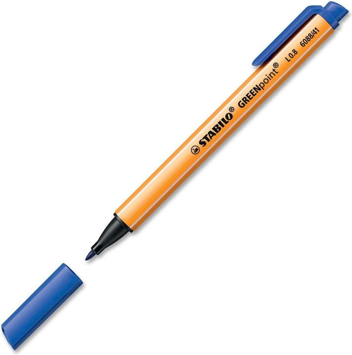 Immagine prodotto STABILO Pennarello ecologico GREENpoint (Blu, 1 x)