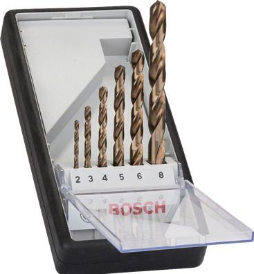 Image du produit Bosch Professional Zubehör Jeu de forets hélicoïdaux PRO Stainless Steel HSS-Co, 19 pièces (6 mm, 1 mm, 6,5 mm, 5,5 mm, 10 mm, 1,5 mm, 7 mm, 3 mm, 5 mm, 8,5 mm, 8 mm, 2,5 mm, 9 mm, 3,5 mm, 4,5 mm, 2 mm, 7,5 mm, 9,5 mm, 4 mm)