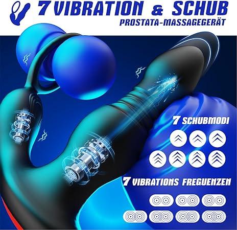 Immagine prodotto Eherson Vibratore anale con anello per il pene