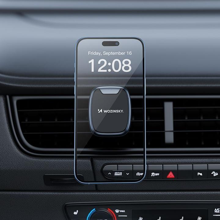 Produktbild Wozinsky WUMTK magnetischer Telefonhalter für die Lüftungsöffnung im Auto – Schwarz