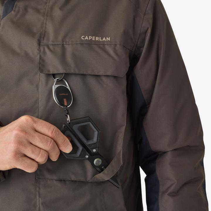 Image du produit Caperlan Veste de pêche FJ 500 chaude homme kaki (XL)