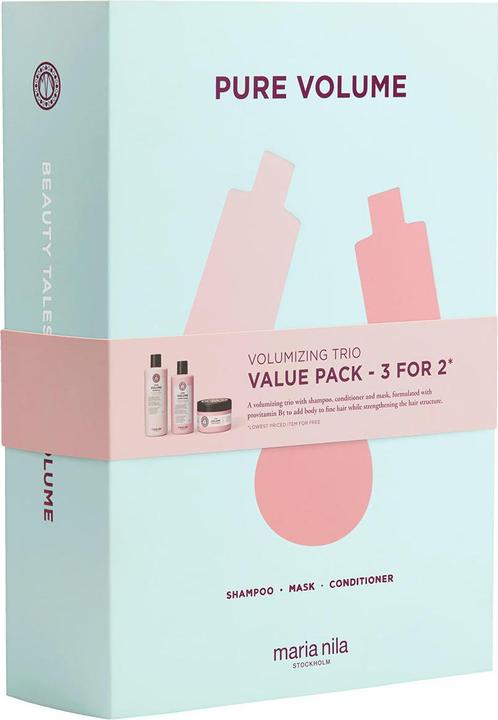 Image du produit Maria Nila Pure Volume Holiday Box (Set soin capillaire)