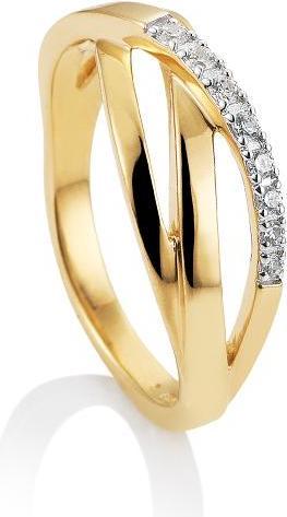 Produktbild Breuning RING - BRILL. 0,12 Ct. H/si (54, 750/18 K Gold)