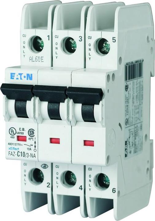 Actual product image Eaton MOE FAZ-C1.5/3-NA LS switch 1.5A 3p C-Char
