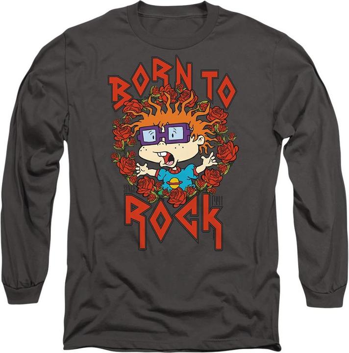 Rugrats Chucky Was Born To Rock TShirt (M)