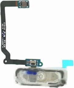 Actual product image OEM Samsung Home Button + Flexcable for S5 white (Tool, Galaxy S5)
