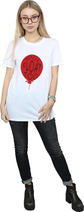 Immagine prodotto Universal Textiles Pennywise You'll Float Too Maglietta Ampia Donna (S)