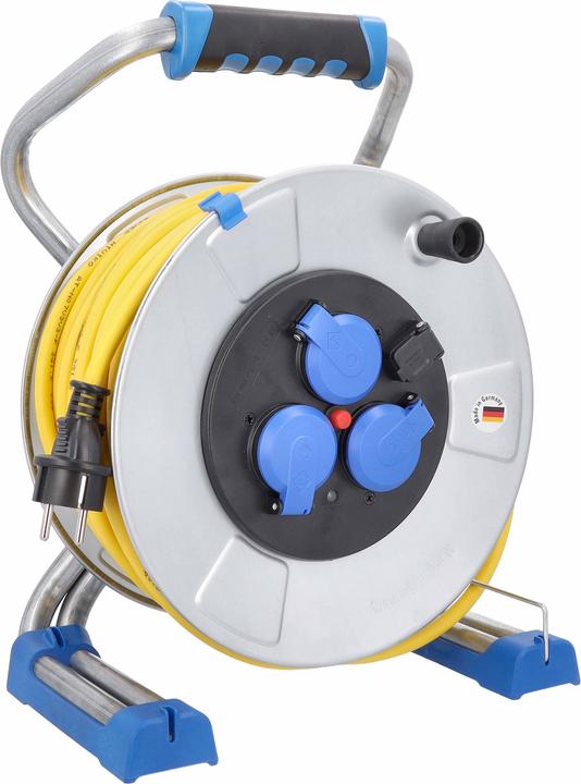 Produktbild As - Schwabe Metallkabeltrommel mit USB (50 m, 1.50 mm²)