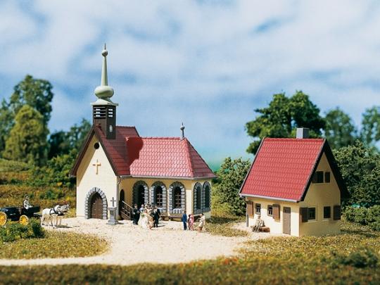Image du produit Auhagen 14461 N Église de village avec presbytère
