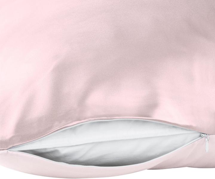 Produktbild Aspero 2x Satin Kissenbezüge 40x80 cm Alia - 9067 (Kopfkissenbezug, 40 x 80 cm)