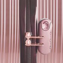 Image du produit Jet Lag valise new york rose x3 49l 65l 105l (49 l, Bagage à main (jusqu'à 50l))