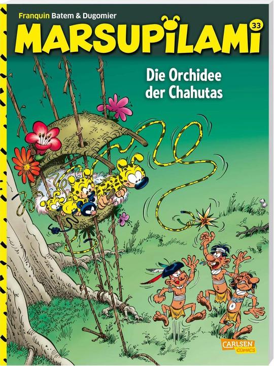 Image du produit Marsupilami 33: Die Orchidee der Chahutas (Allemand, Dugomier, André Franquin, 2023)