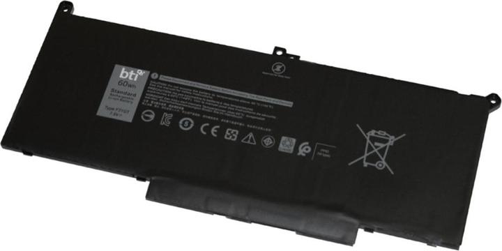 Origin Storage BATTERIE DE REMPLACEMENT POUR DELL LATITUDE 7280 7480 4 CELL 60WH B (4 cellules, 7890 mAh)