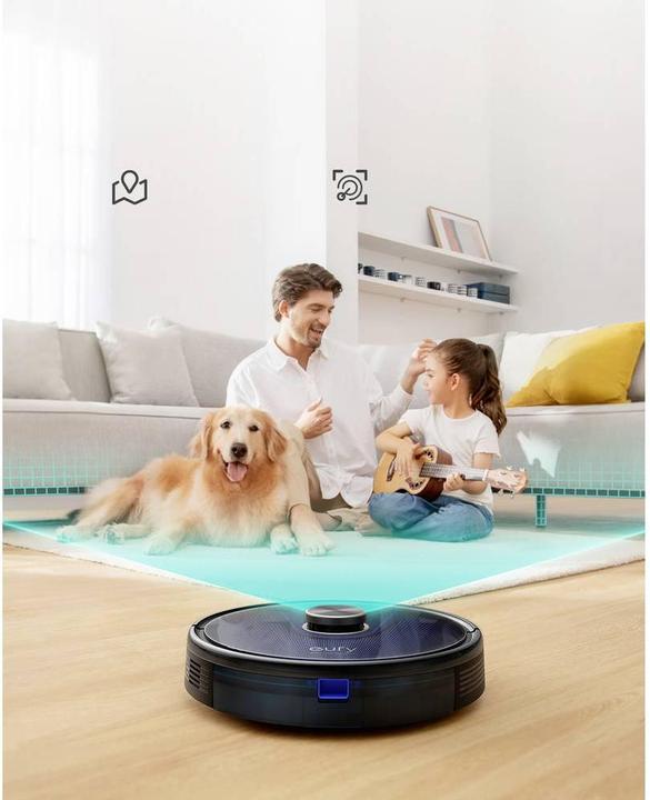 Produktbild eufy L35+ Saug-und Wischroboter Schwarz (Saugwischroboter)
