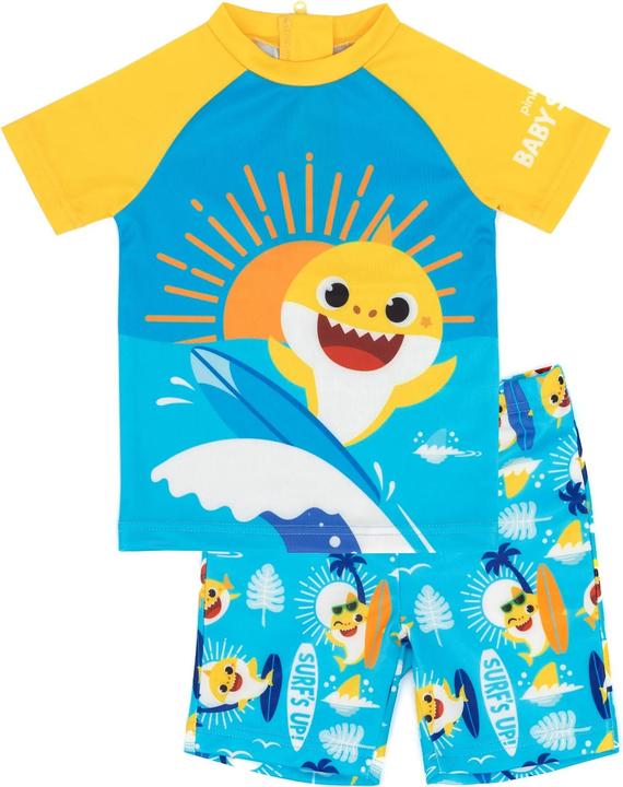 Actual product image Pinkfong Boys Surf's Up! Two-Piece Swimsuit (116)