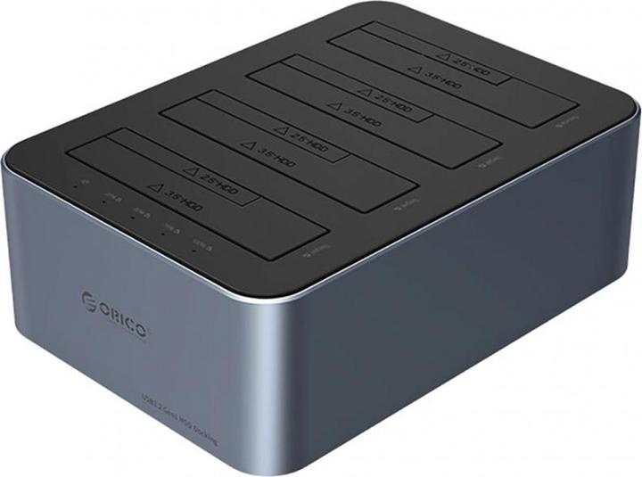 Immagine prodotto Orico Docking Station per HDD / SSD 6646C3-C a 4 unità per SATA da 2,5 pollici / 3,5 pollici, Grigio