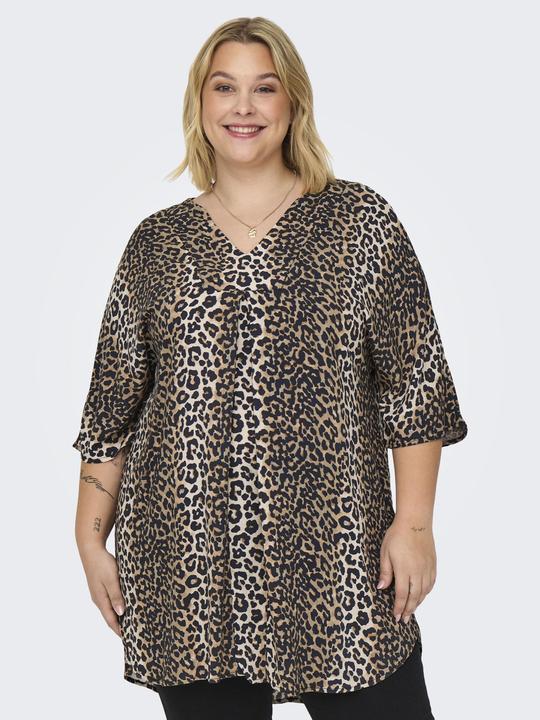 Immagine prodotto Only CARNOVA Kurzes Kleid Tunika mit halber Knopfleiste (46)
