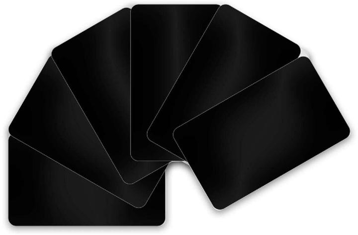 Image du produit Evolis Ébauches de cartes 86 x 54 x 0,5 mm noir mat