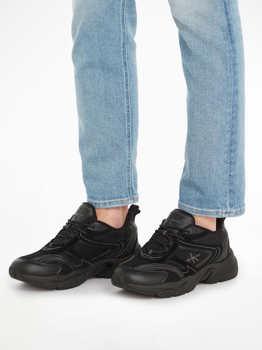 Produktbild Calvin Klein Retro Tennis Su-Mesh Sneakers Heren - Zwart - Maat 45 (45)