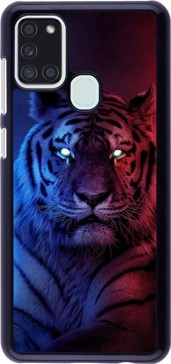 Produktbild PhoneLook Hülle Tiger Blue Red (Samsung Galaxy A21s)