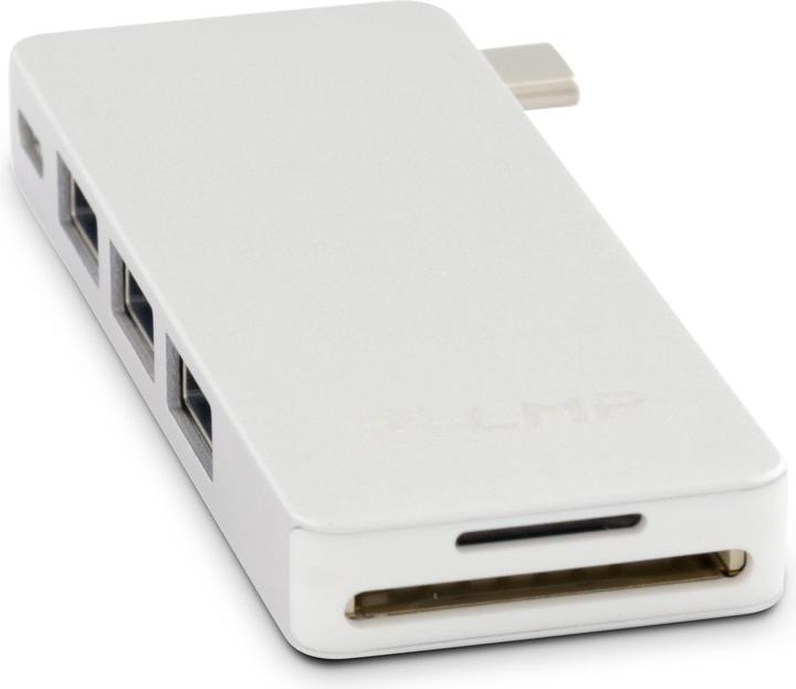 Immagine prodotto LMP Hub di base 6 porte argento (USB-C, 6 Porti)