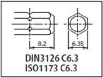 Actual product image Koken 1/4" Impact Bit Holder 14142-D6.3 (1/4")