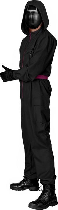 Actual product image Bandai Squid Game Maskierter Offizier Kostüm - Fasching Halloween (XL)