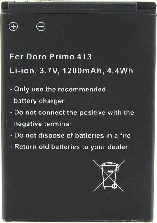Image du produit AccuCell Akku Doro Primo 413 Akku RCB413
