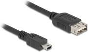 Produktbild Delock USB 2.0 Kabel USB Typ Mini-B Stecker zu EASY USB Typ-A Buchse 0,2 m (0.20 m, USB 2.0)