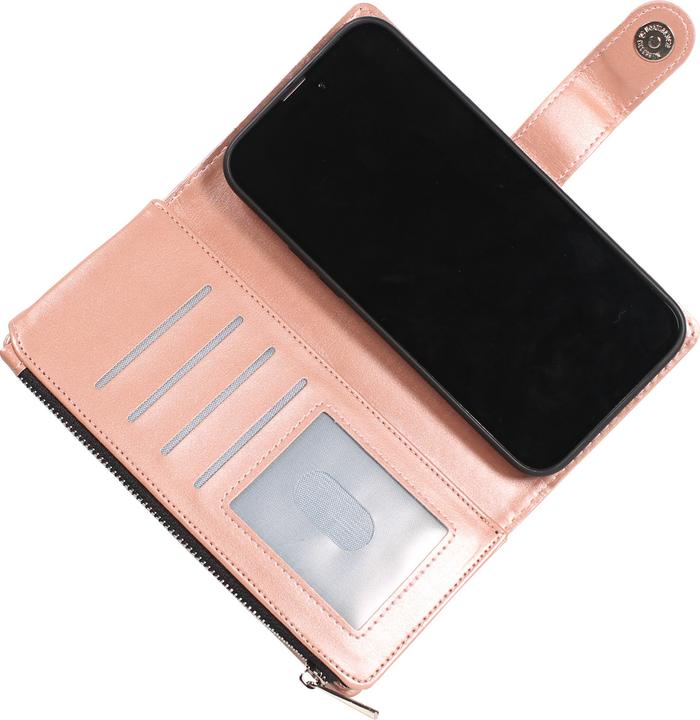 Produktbild PhoneLook Hülle Brieftaschen-Hülle luxuriös und raffiniert mit Magnet Verschluss & Münz- und Kartenfach (Apple iPhone 15 Pro Max)