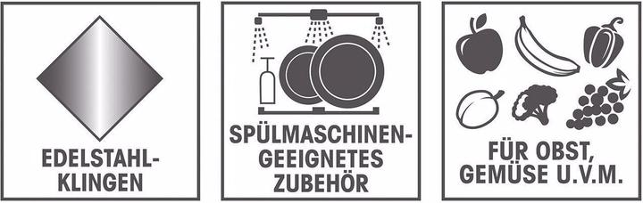 Produktbild Gourmetmaxx Obst- & Gemüseschneider