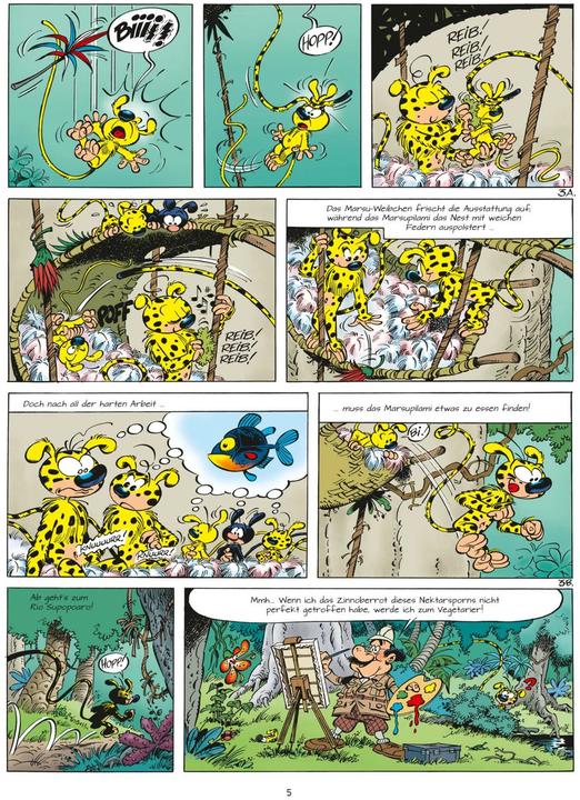 Image du produit Marsupilami 33: Die Orchidee der Chahutas (Allemand, Dugomier, André Franquin, 2023)