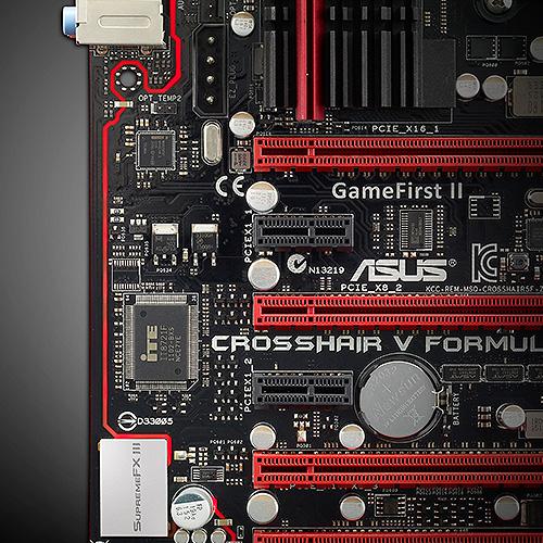 Produktbild ASUS Crosshair V Formula-Z (AM3+, AMD 990FX, ATX)
