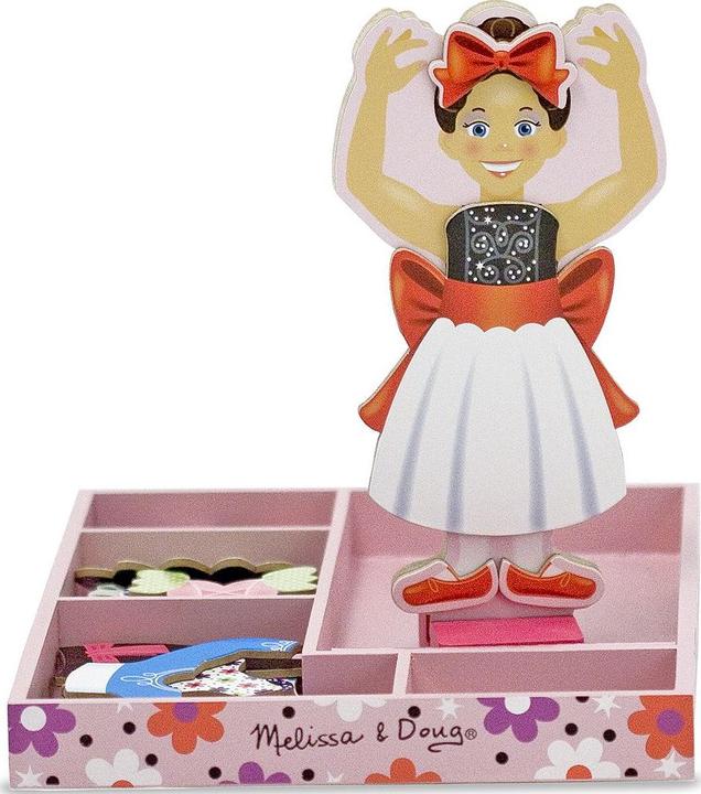 Image du produit Melissa & Doug Magnetique Bois Nina Ballerina 29pcs (fr-de-en-es) (27 pièces)