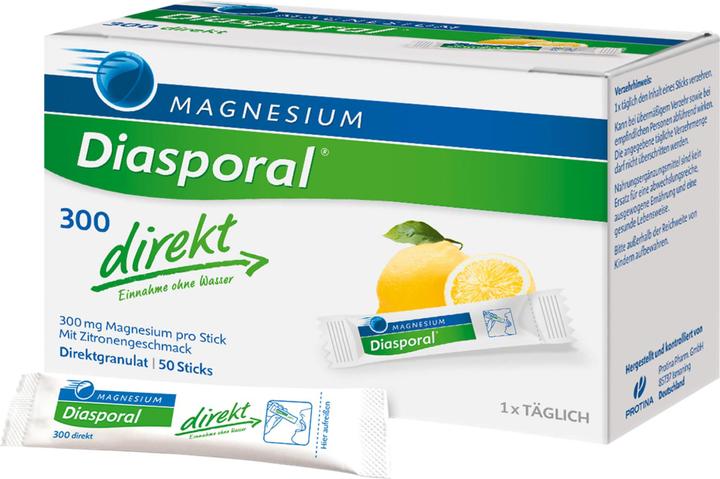 Actual product image magnesium diasporal Diasporal 300 direct magnesium granulate sticks, 50 pcs. Bag (50 Piece, Beutel)