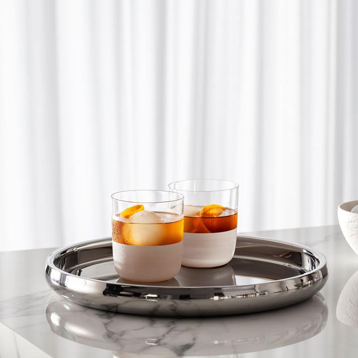 Actual product image Villeroy & Boch Whisky Tumbler, Set 4 pcs Manufacture Rock blanc (2.50 dl, 4 x, Whisky glass)
